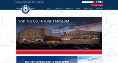 Desktop Screenshot of deltamuseum.org